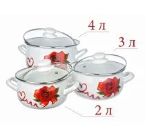 Набор кастрюль AdamFF 43-1976