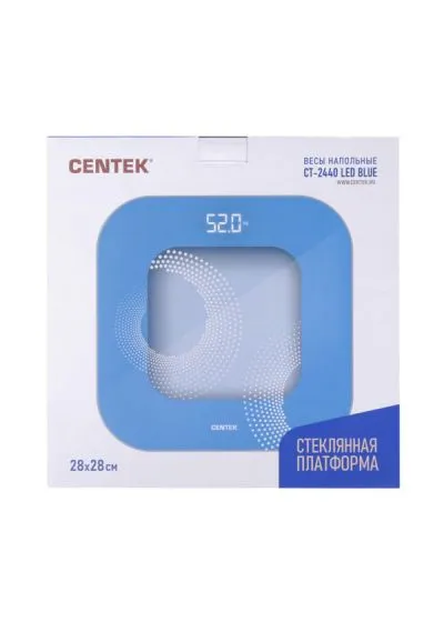 Напольные весы Centek CT-2440 Blue