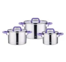 Набор посуды LARA LR02-124  серия ЛАВАНДА