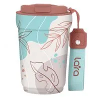 Термокружка LARA LR04-28 Leaves