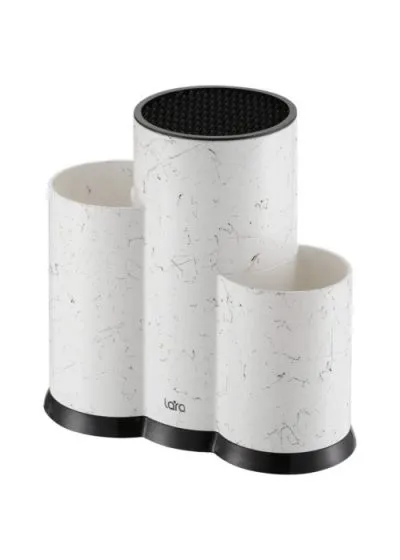 Подставка для ножей LARA LR05-107 White