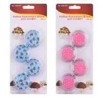 Набор бумажных форм для выпечки MultiDom 80-278VL