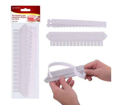 Инструмент для разметки оборок на торте MultiDom VL80-412