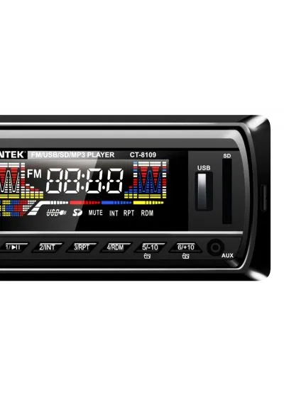 Автомагнитола 1 DIN USB 2.0 Centek СТ-8109