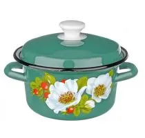 Кастрюля эмалированная КМЗ 41815-103/6-У4 Бирюза