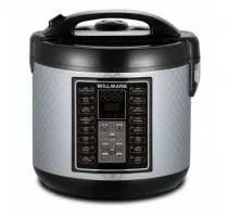 Мультиварка WILLMARK WMC-590 Черно-серая