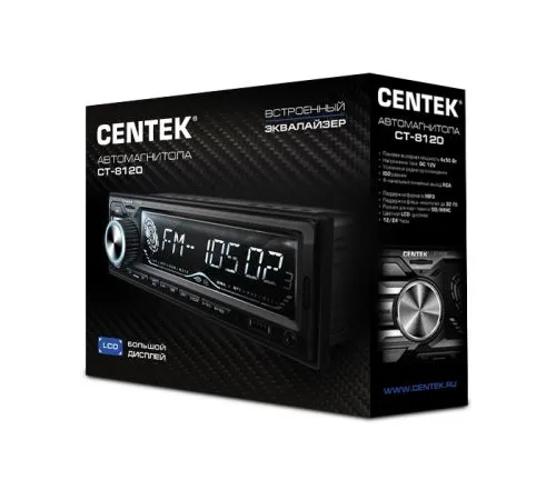 Автомагнитола 1 DIN USB 2.0 Centek СТ-8120 Автомагнитола 1 DIN USB 2.0 Centek СТ-8120