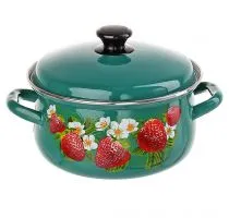 Кастрюля эмалированная КМЗ 61915-123/6-У4 Бирюза