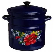 Кастрюля эмалированная КМЗ 41815-243/6-У2- АпрельБостон