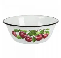 Миска эмалированная КМЗ 40304-062/5 Вишневый сад
