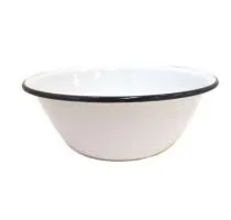 Миска эмалированная КМЗ 40304-102 Белая
