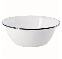 Миска эмалированная КМЗ 40304-142 Слоновая кость