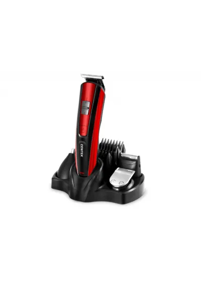 Набор для стрижки, триммеры для носа и ушей Centek CT-2133 Red