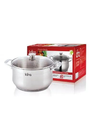 Кастрюля LARA LR02-08 3.1L