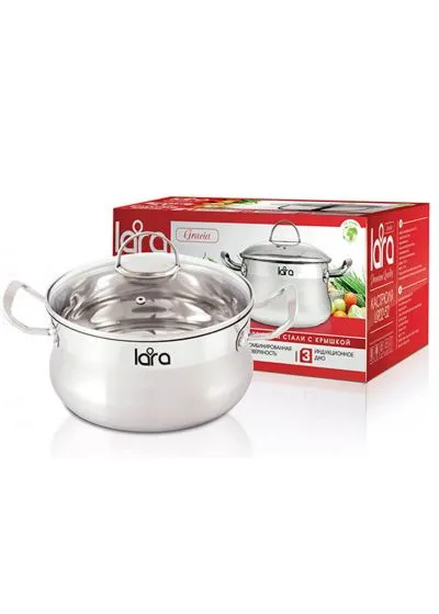 Кастрюля LARA LR02-54 5.4L