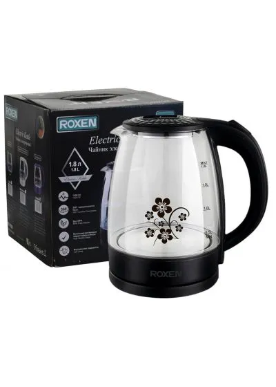 Чайник электрический ROXEN RX-7020 Black
