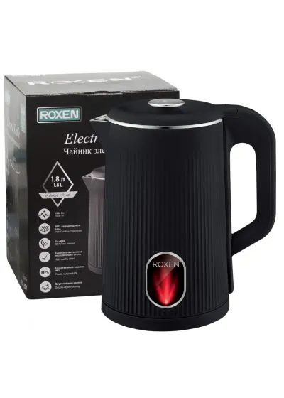 Чайник электрический ROXEN RX-207 Black