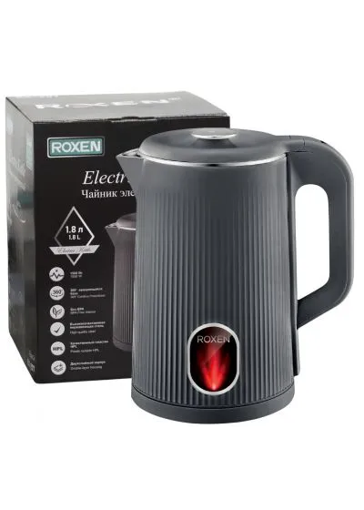 Чайник электрический ROXEN RX-207 Grey