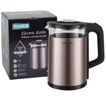 Чайник электрический ROXEN RX-705 Bronze 1800Вт. 1,8л