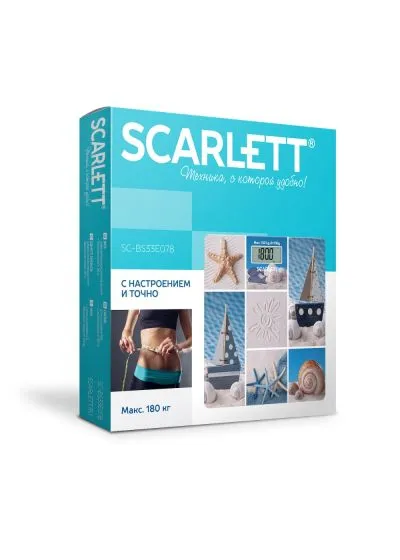 Напольные весы Scarlett 33E078