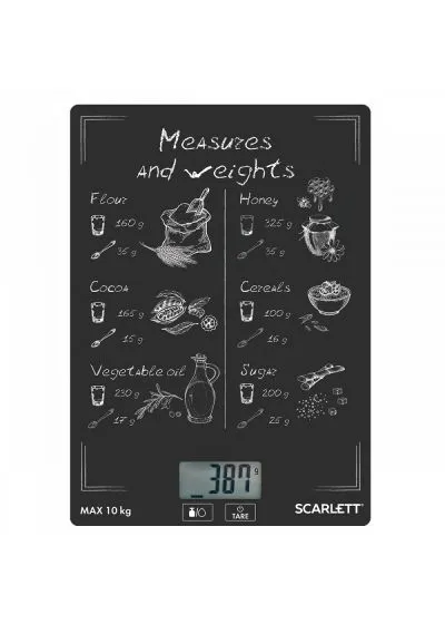 Весы кухонные Scarlett 57P64