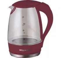 Чайник электрический WILLMARK WEK-1708G Бордовый