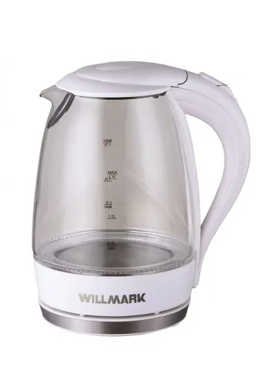Чайник электрический WILLMARK WEK-1708G Белый