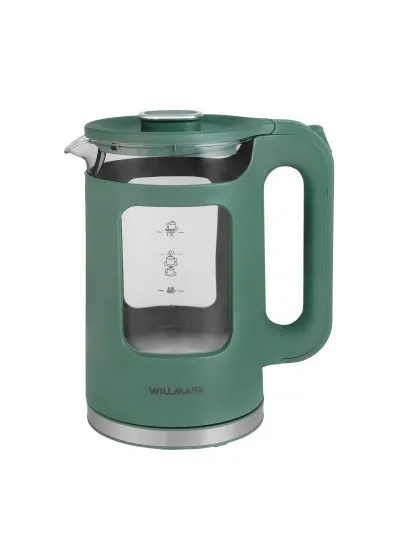 Чайник электрический WILLMARK WEK-1725G Зеленый