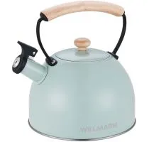 Чайник со свистком WILLMARK WTK-3694SS G